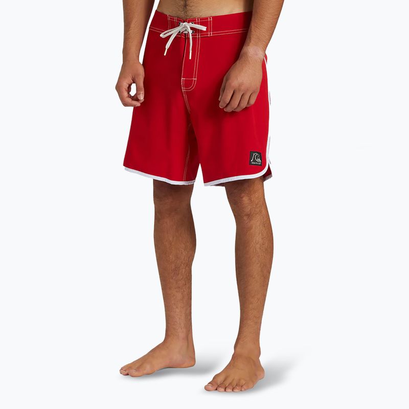 Pánské plavecké šortky Quiksilver Original Scallop 18" Salsa 4