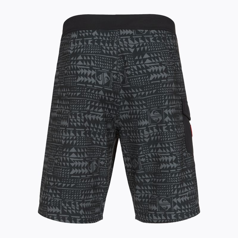 Pánské plavecké šortky Quiksilver Surfsilk Hawaii 21" Black 2