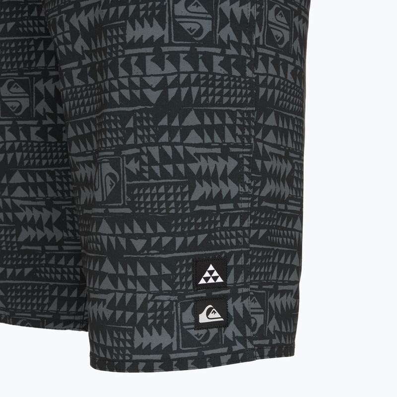 Pánské plavecké šortky Quiksilver Surfsilk Hawaii 21" Black 4