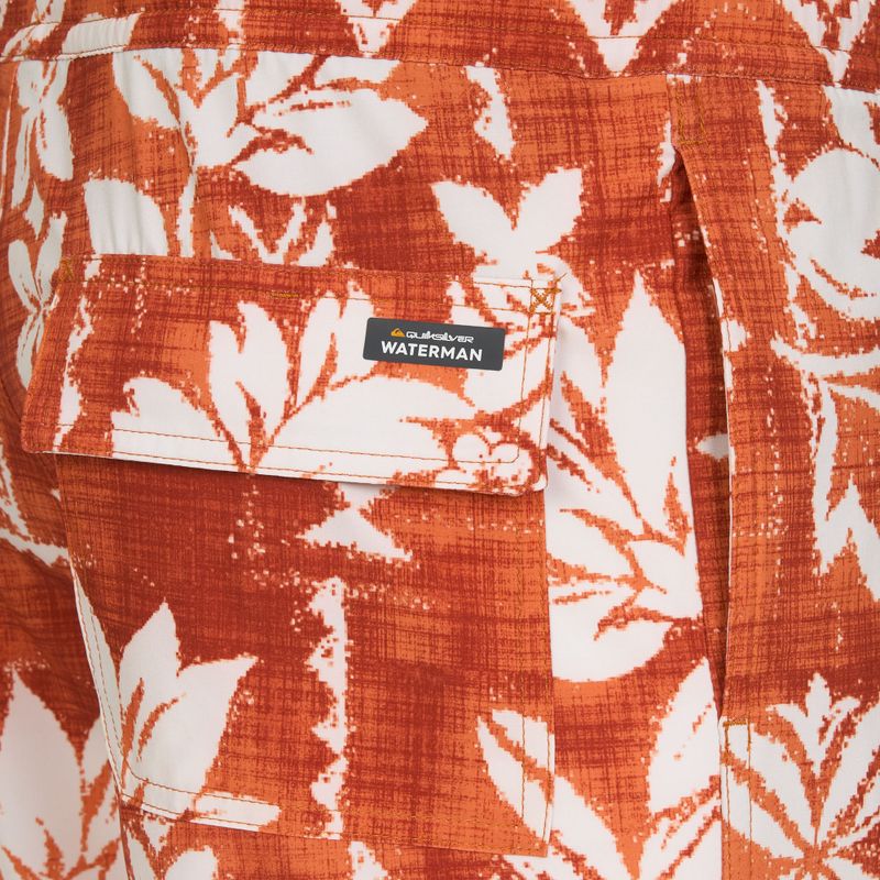 Pánské plavecké šortky Quiksilver Roots Volley 17" Red 4