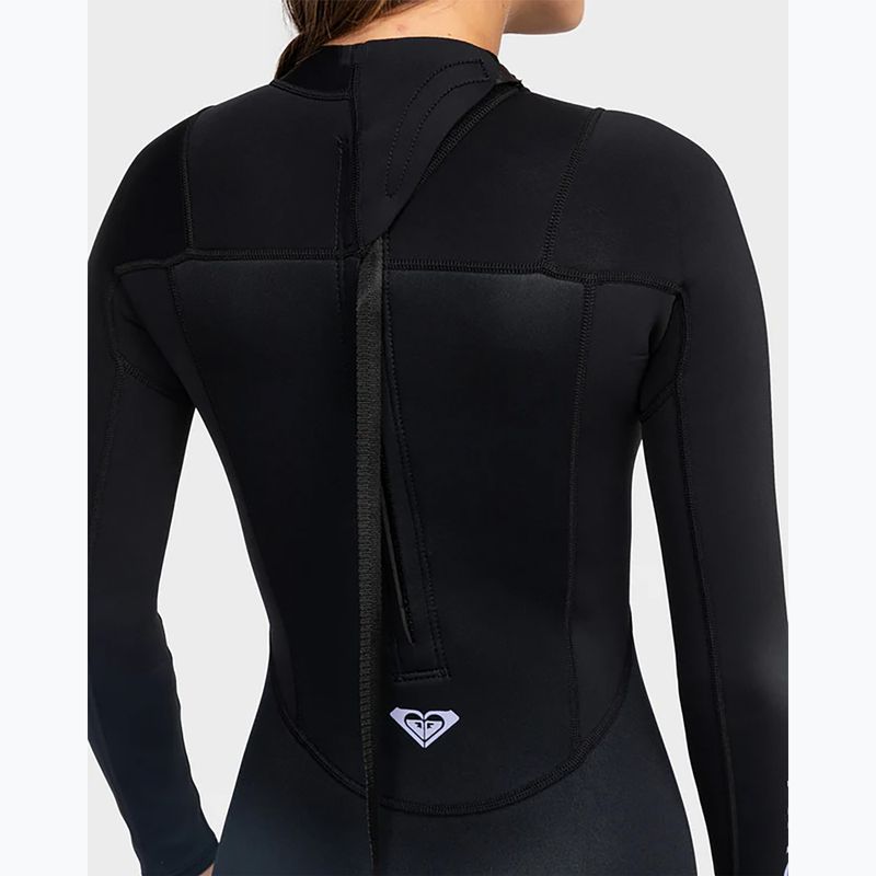 Dámský neopren ROXY 3/2 mm Prologue Back Zip Flock black 5