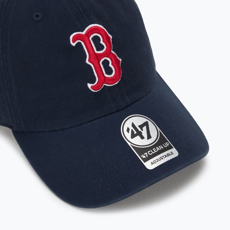 Kšiltovka 47 Brand MLB Boston Red Sox CLEAN UP navy  3