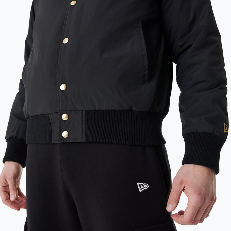 Pánská bunda New Era NBA Script BP Bomber Chicago Bulls black 5