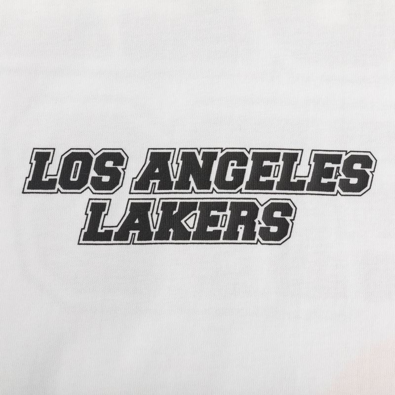 Pánské tričko New Era NBA Large Graphic BP OS Tee Los Angeles Lakers white 8