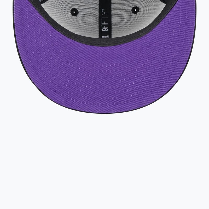 Čepice  New Era Split Logo 9Fifty Los Angeles Lakers black 5