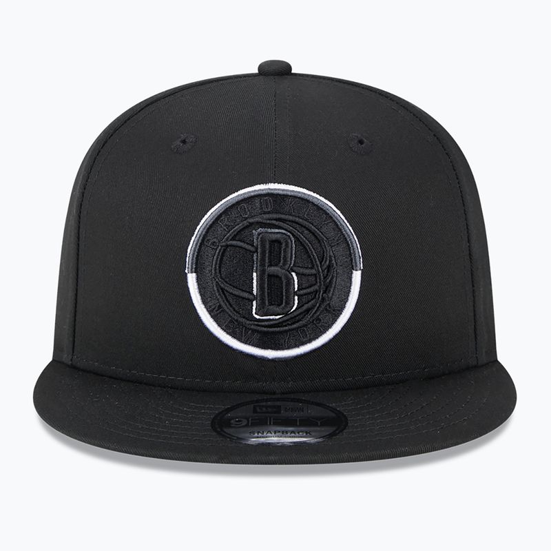 Čepice  New Era Split Logo 9Fifty Brooklyn Nets black 3