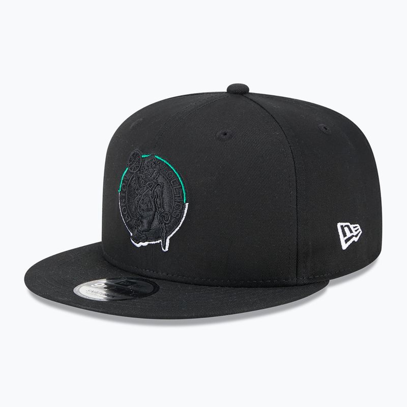 Čepice  New Era Split Logo 9Fifty Boston Celtics black 2