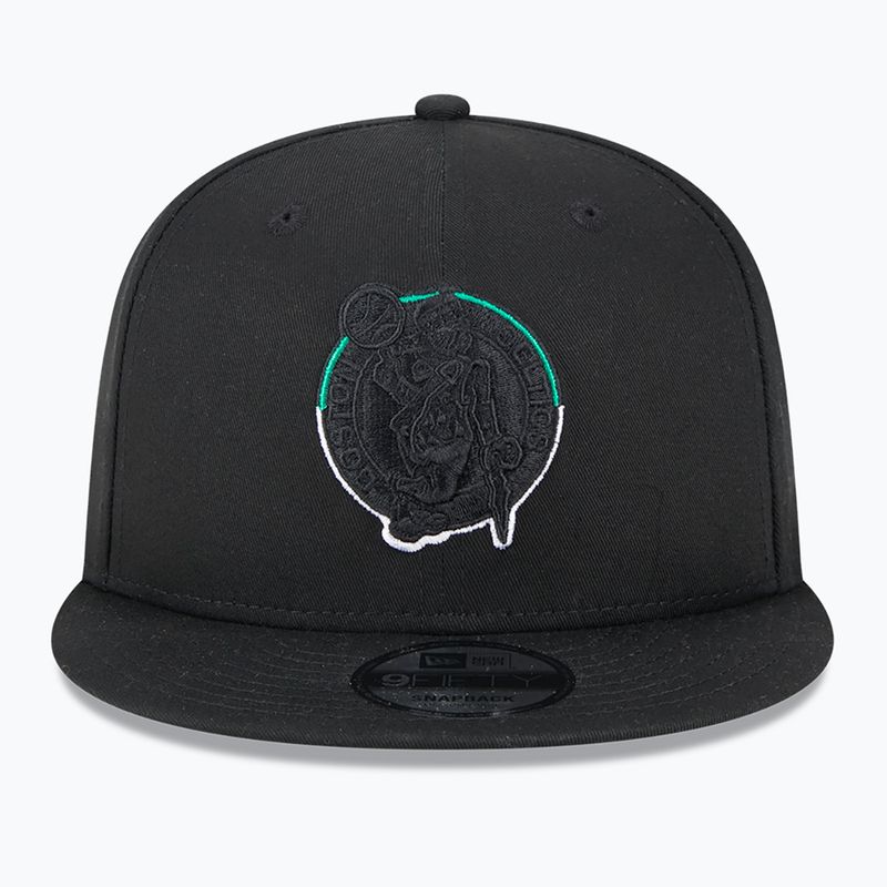 Čepice  New Era Split Logo 9Fifty Boston Celtics black 3