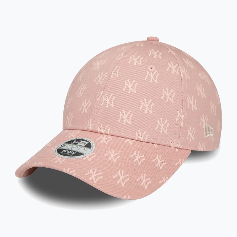 Dámská kšiltovka  New Era Monogram 9Forty New York Yankees pastel pink 2