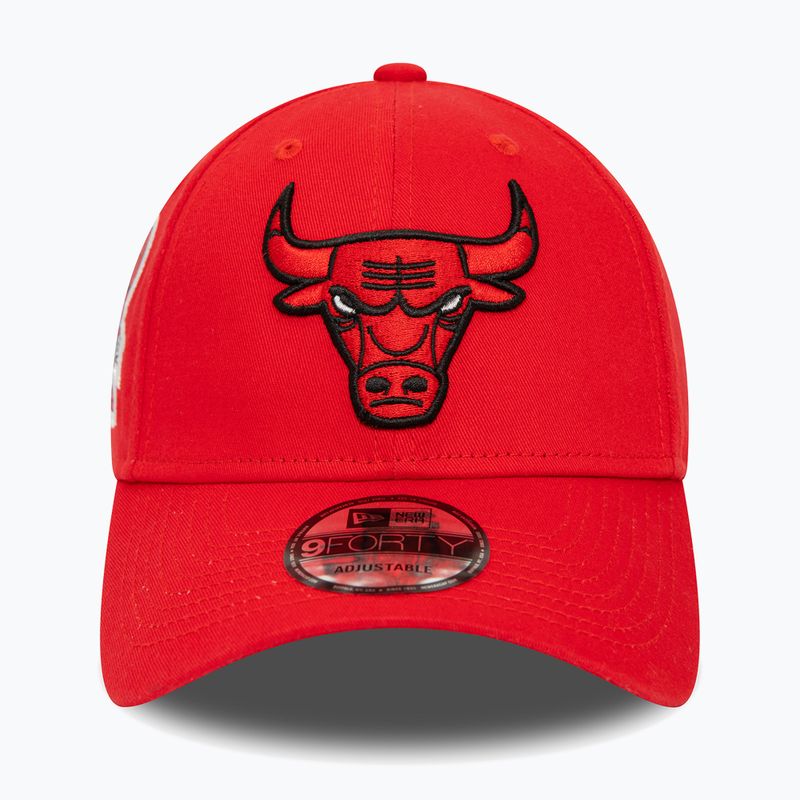 Pánská kšiltovka  New Era Side Patch 9Forty Chicago Bulls red 3