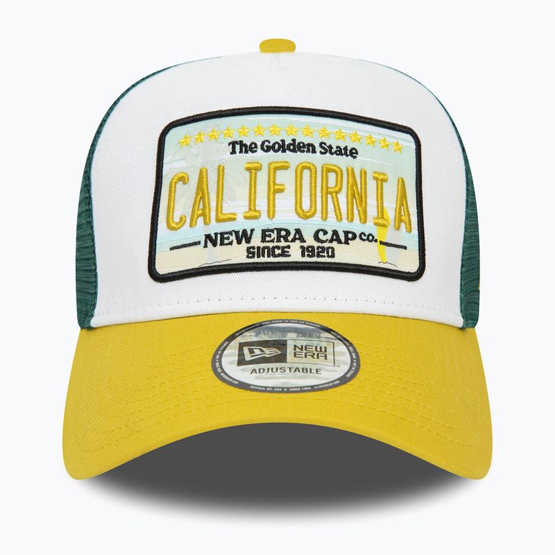Pánská kšiltovka  New Era Patch Trucker yellow 2
