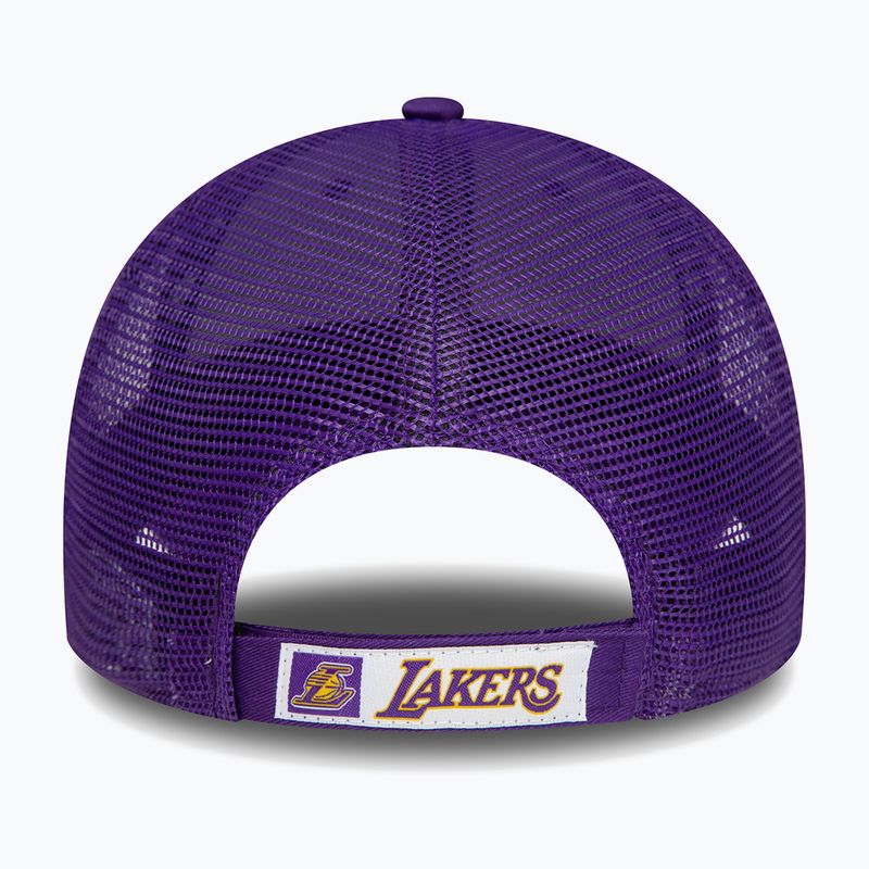 Pánská kšiltovka  New Era Home Field 9Forty Trucker Los Angeles Lakers purple 4