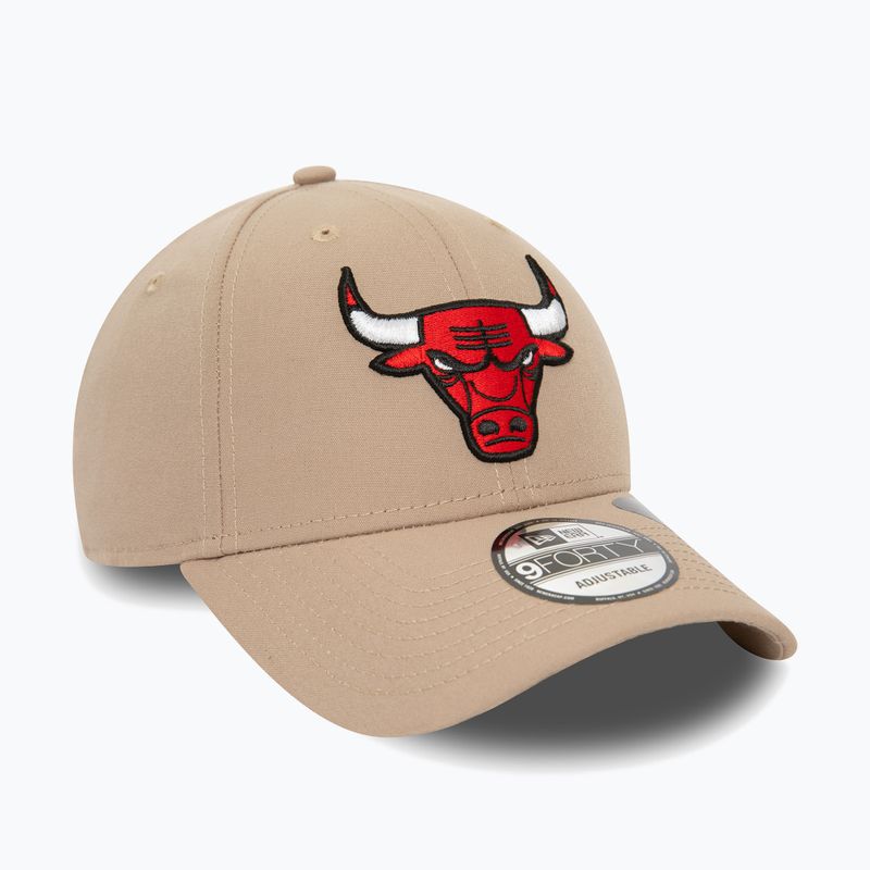 Pánská kšiltovka  New Era Repreve 9Forty Chicago Bulls pastel brown 3