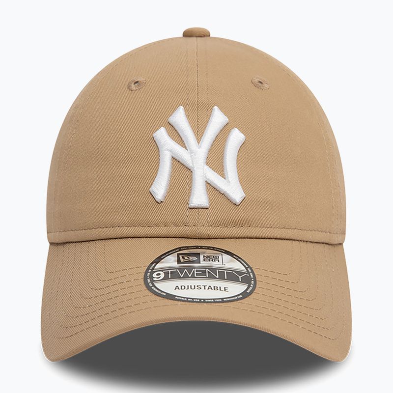 Kšiltovka  New Era League Essential 9Twenty New York Yankees light beige 2