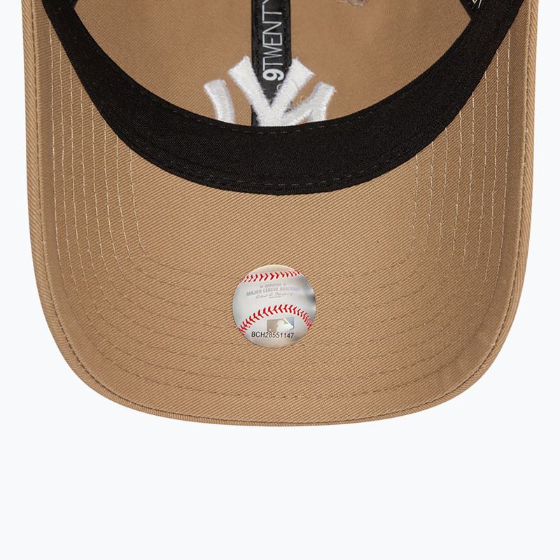 Kšiltovka  New Era League Essential 9Twenty New York Yankees light beige 7