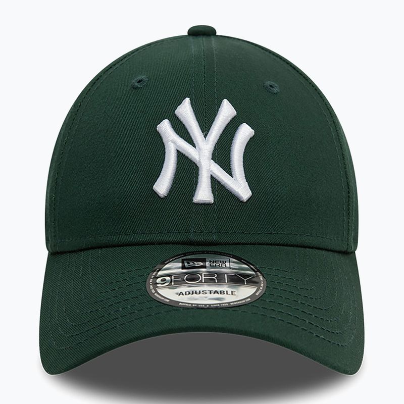 Kšiltovka  New Era League Essential 9Forty New York Yankees dark green 2