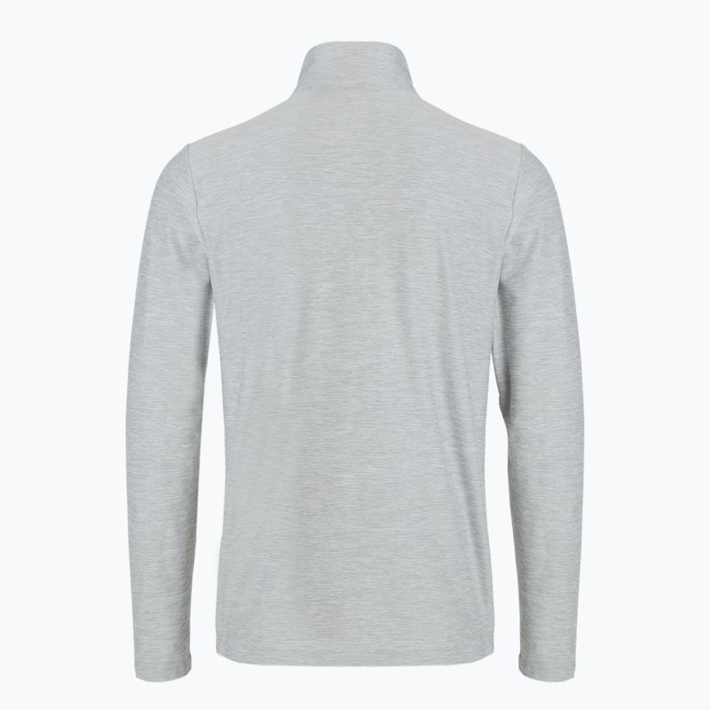 Pánská běžecká mikina New Balance Space Dye 1/4 Zip grey 7