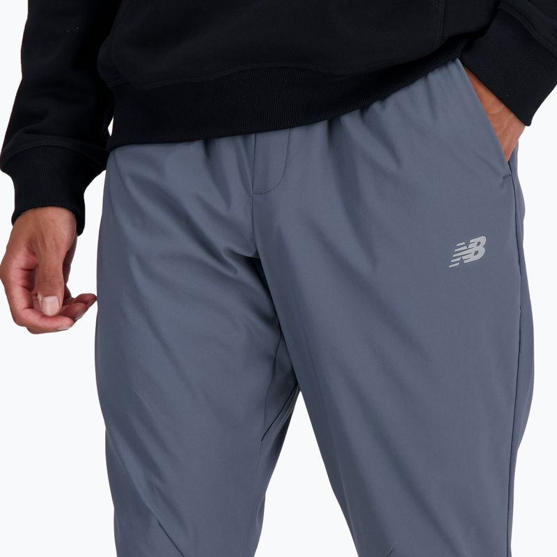 Pánské kalhoty New Balance AC Stretch Woven 29 Inch graphite 5