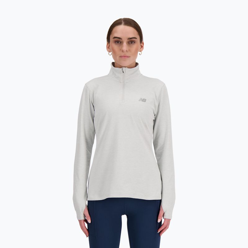 Dámská běžecká mikina New Balance Sport Essentials Space Dye ashheath