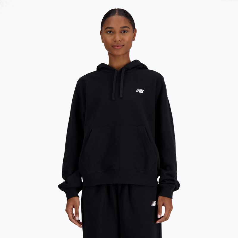 Dámská mikina New Balance French Terry Small Logo Hoodie black