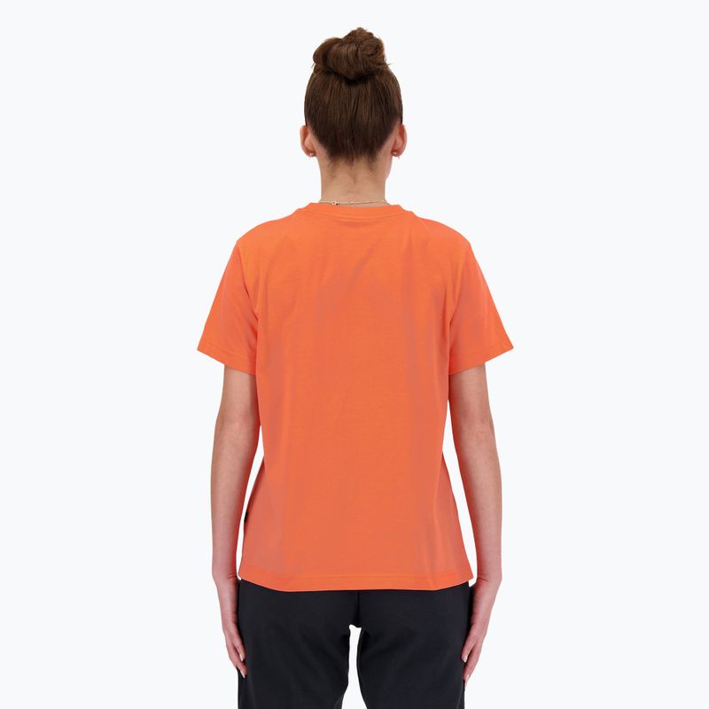 Dámské tričko  New Balance Script Tee gulfred 3