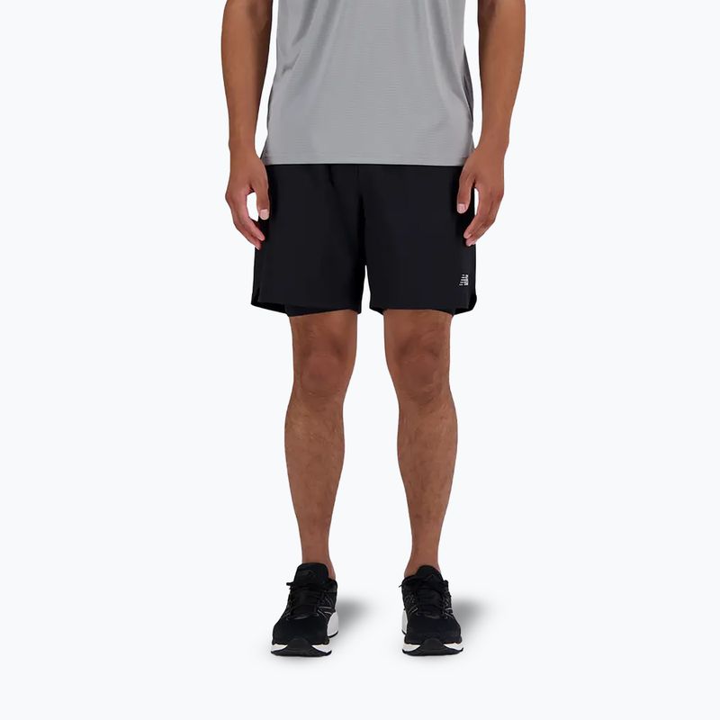 Pánské šortky New Balance AC Seamless 7" black