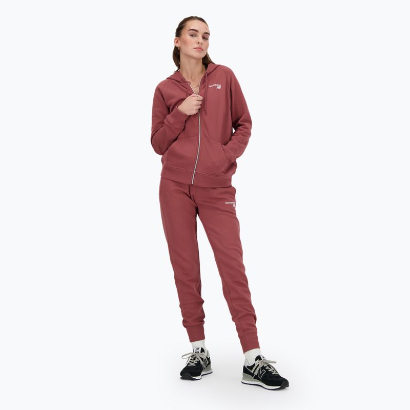 Dámské kalhoty New Balance Classic Core Fleece washedbu 2