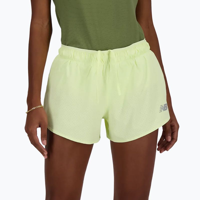 Dámské šortky New Balance RC Seamless 3" lime light 6