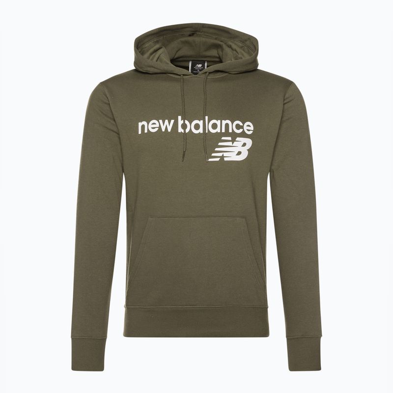 Pánská mikina New Balance Core Fleece Hoodie dark moss 5