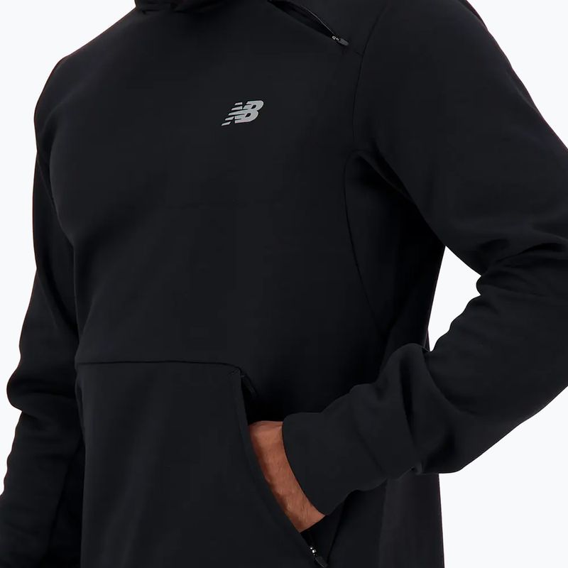 Pánská mikina New Balance Tech Knit Hoodie black 4