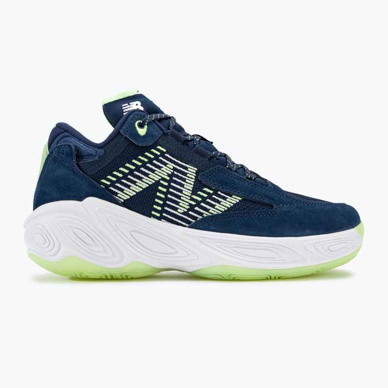 Basketbalové boty New Balance Fresh Foam BB v2 navy/lime 2