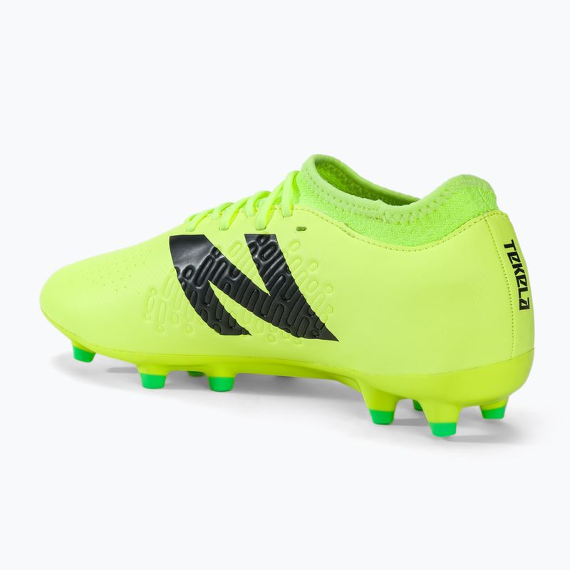 Pánské kopačky  New Balance Tekela Magique FG V4+ bleached lime glo 3