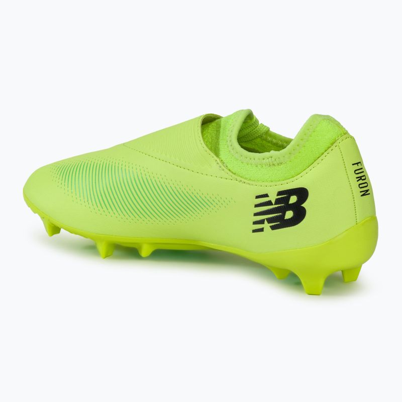 Pánské kopačky  New Balance Furon Dispatch FG V7+ bleached lime glo 3