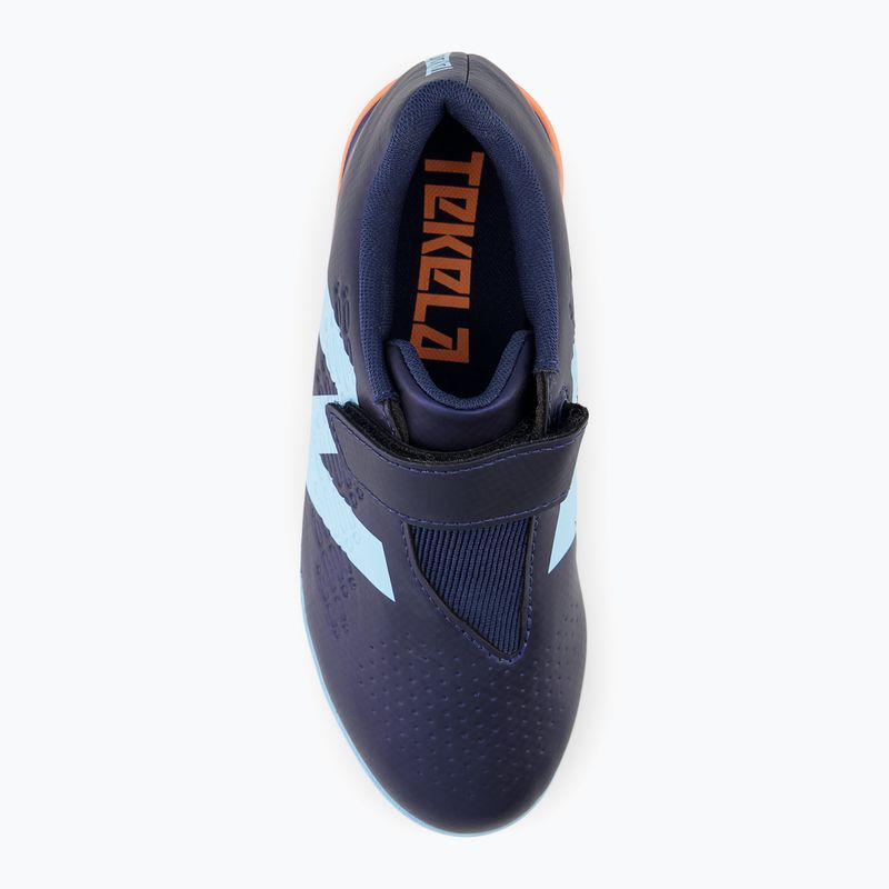 Dětské kopačky New Balance Tekela Magique JNR Hook & Loop TF V4+ nb navy 4
