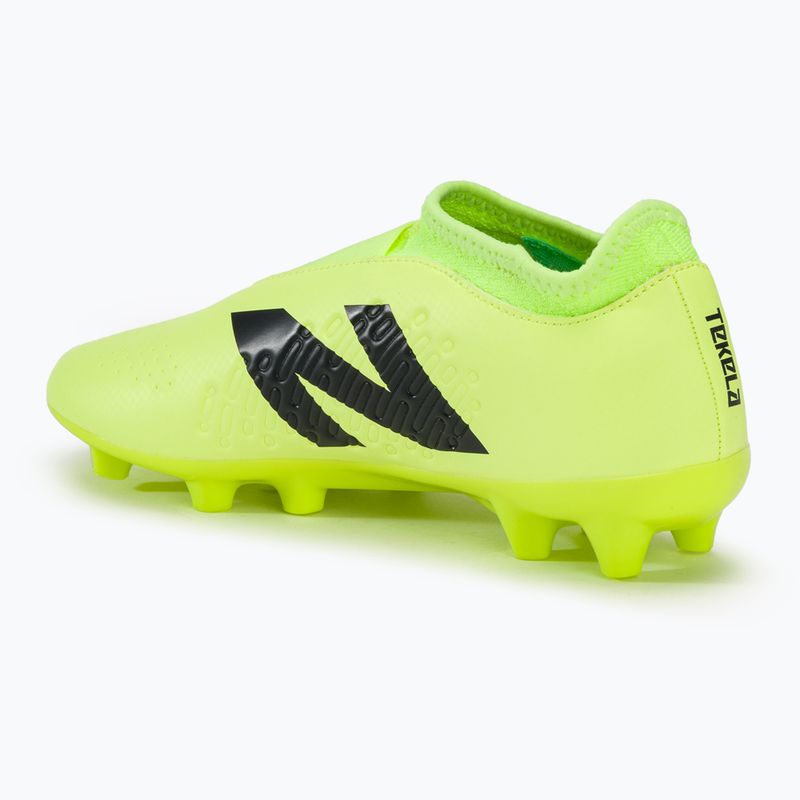 Dětské kopačky  New Balance Tekela Magique JNR FG V4+ bleached lime glo 3