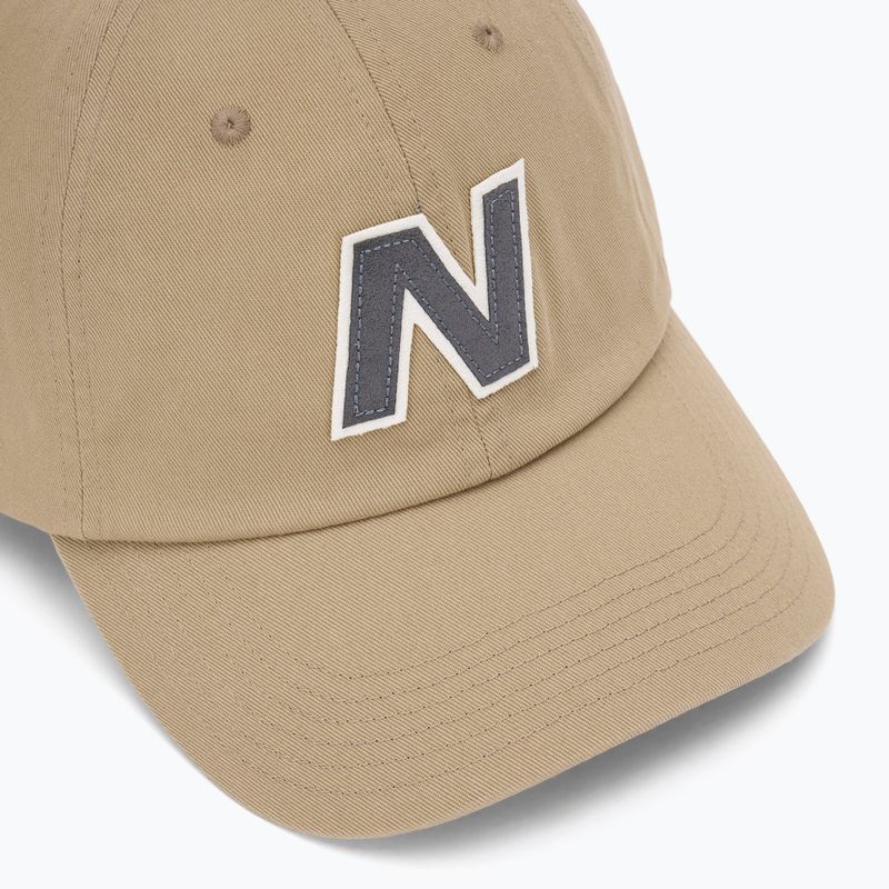 Kšiltovka New Balance V990 Block N Curved Brim stone ware 3