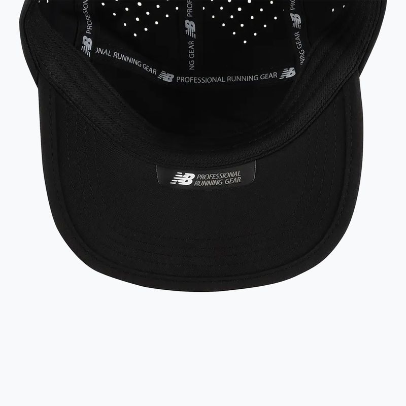 Kšiltovka New Balance 5 Panel Pro Run black 4