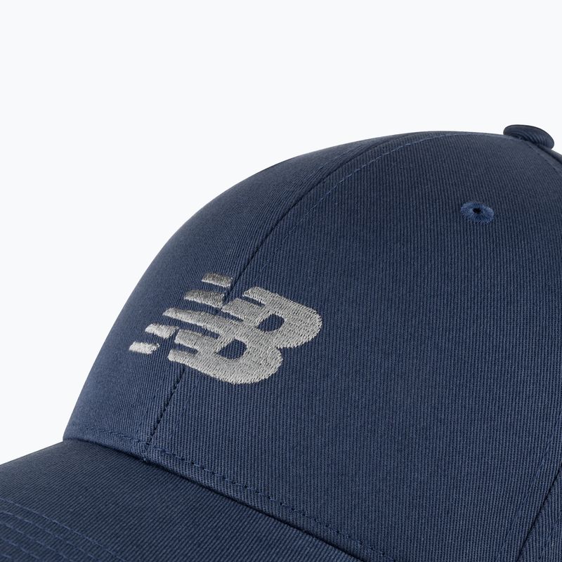 Kšiltovka New Balance 6 Panel Structured Snapback nb navy 3