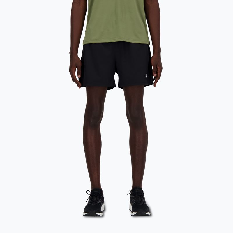 Pánské běžecké šortky New Balance Sport Essential Lined 5" black