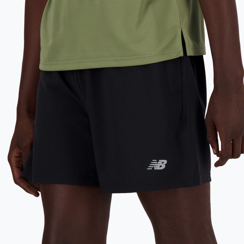 Pánské běžecké šortky New Balance Sport Essential Lined 5" black 3