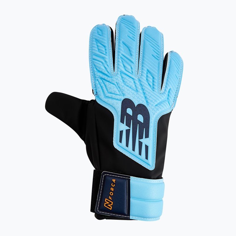 Dětské brankářské rukavice New Balance Nforca Replica Junior GK blue