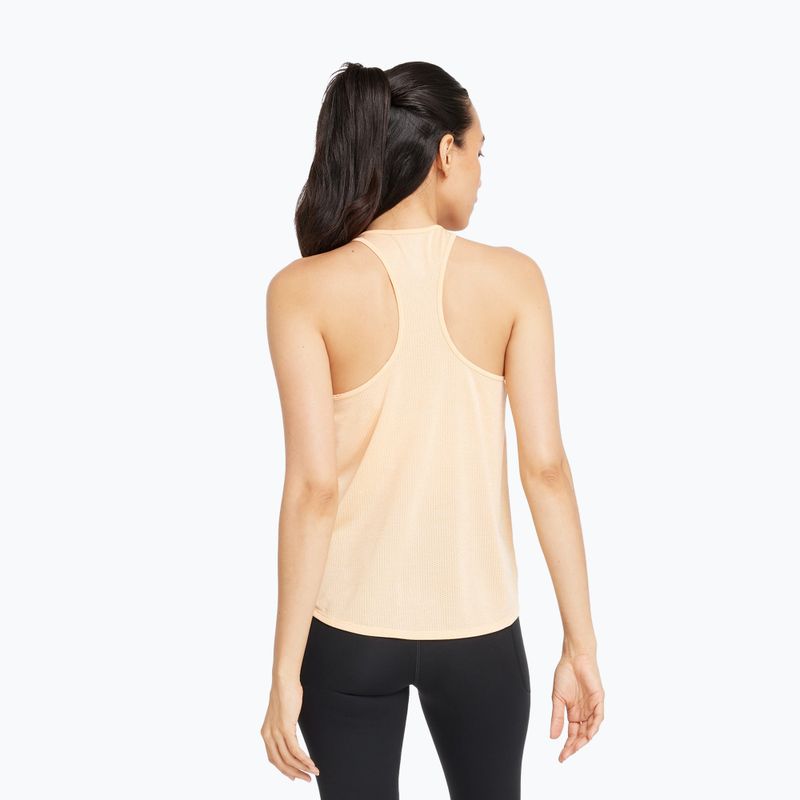 Dámské tílko tank top New Balance Athletics Peach blossom/heather 2