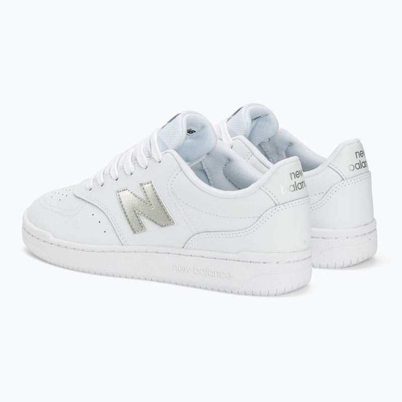 Dámské boty  New Balance BBW80 white/silver 4