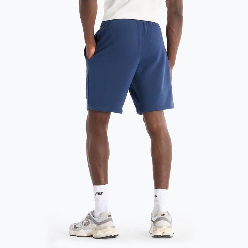 Pánské šortky New Balance Fleece Short 9" navy 2