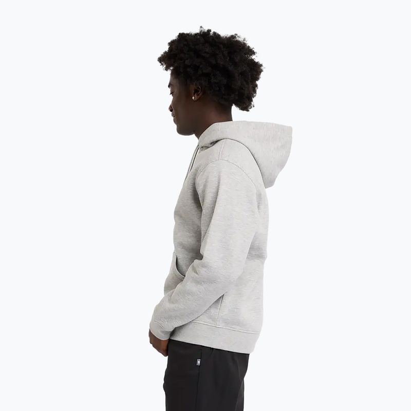 Pánská mikina New Balance Core Brushed Hoodie athletic grey 3