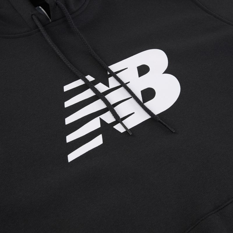 Pánská mikina New Balance Core Brushed Hoodie black 5