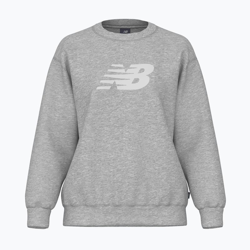 Dámská mikina  New Balance Sport Fleece Logo Crew athletic grey