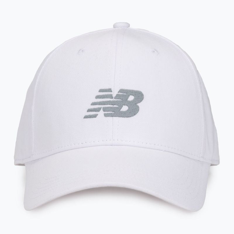 Kšiltovka New Balance 6 Panel Structured Snapback white 2