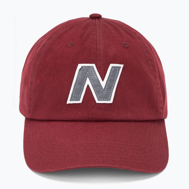 Kšiltovka New Balance V990 Block N Curved Brim mercury red 2