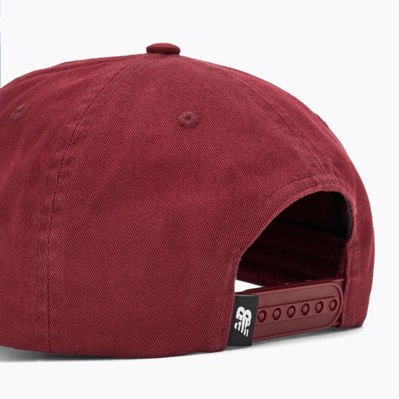 Kšiltovka New Balance V990 Block N Curved Brim mercury red 4